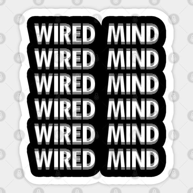 WIRED MIND Sticker by WiredMind